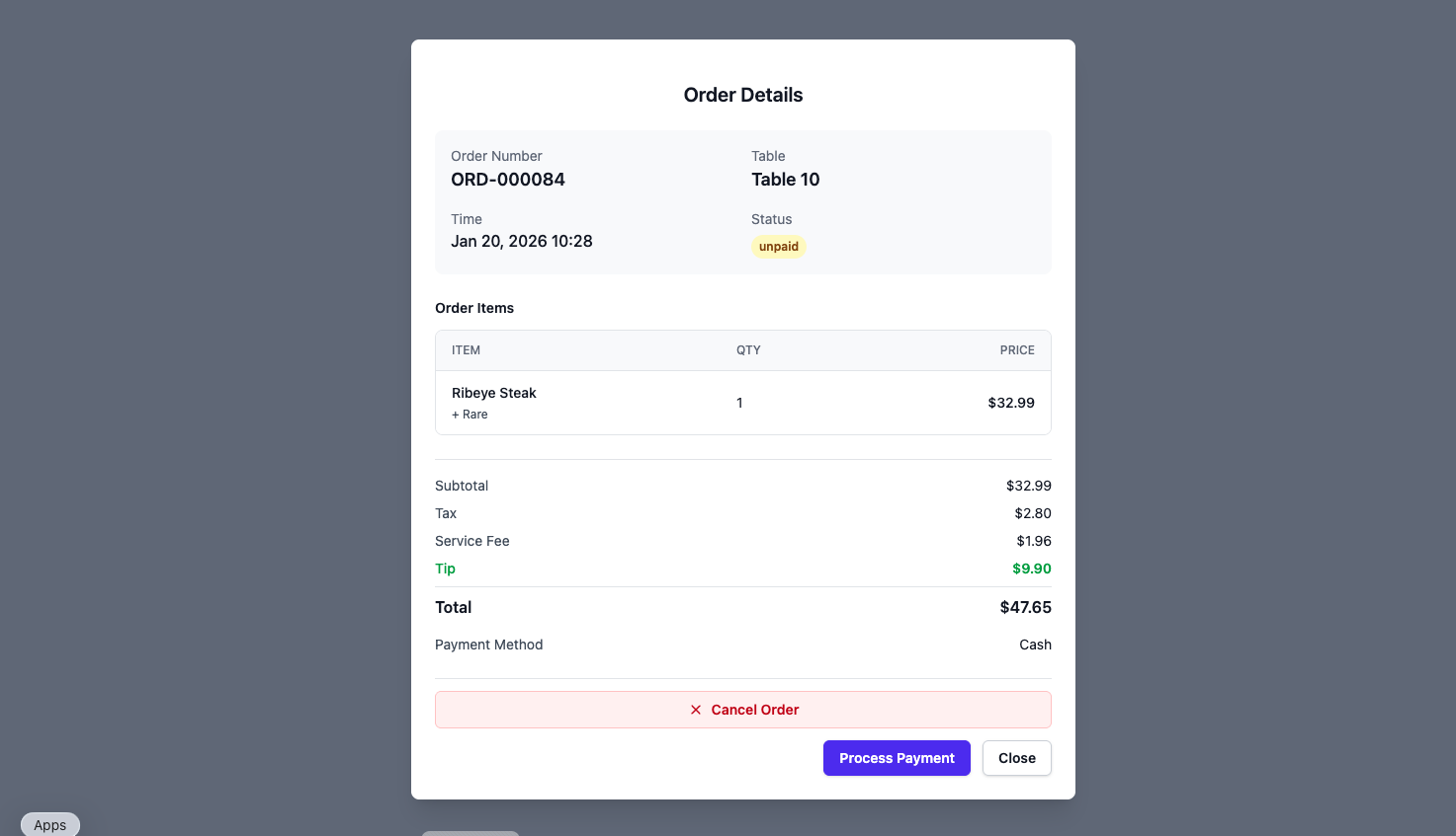 Order Details